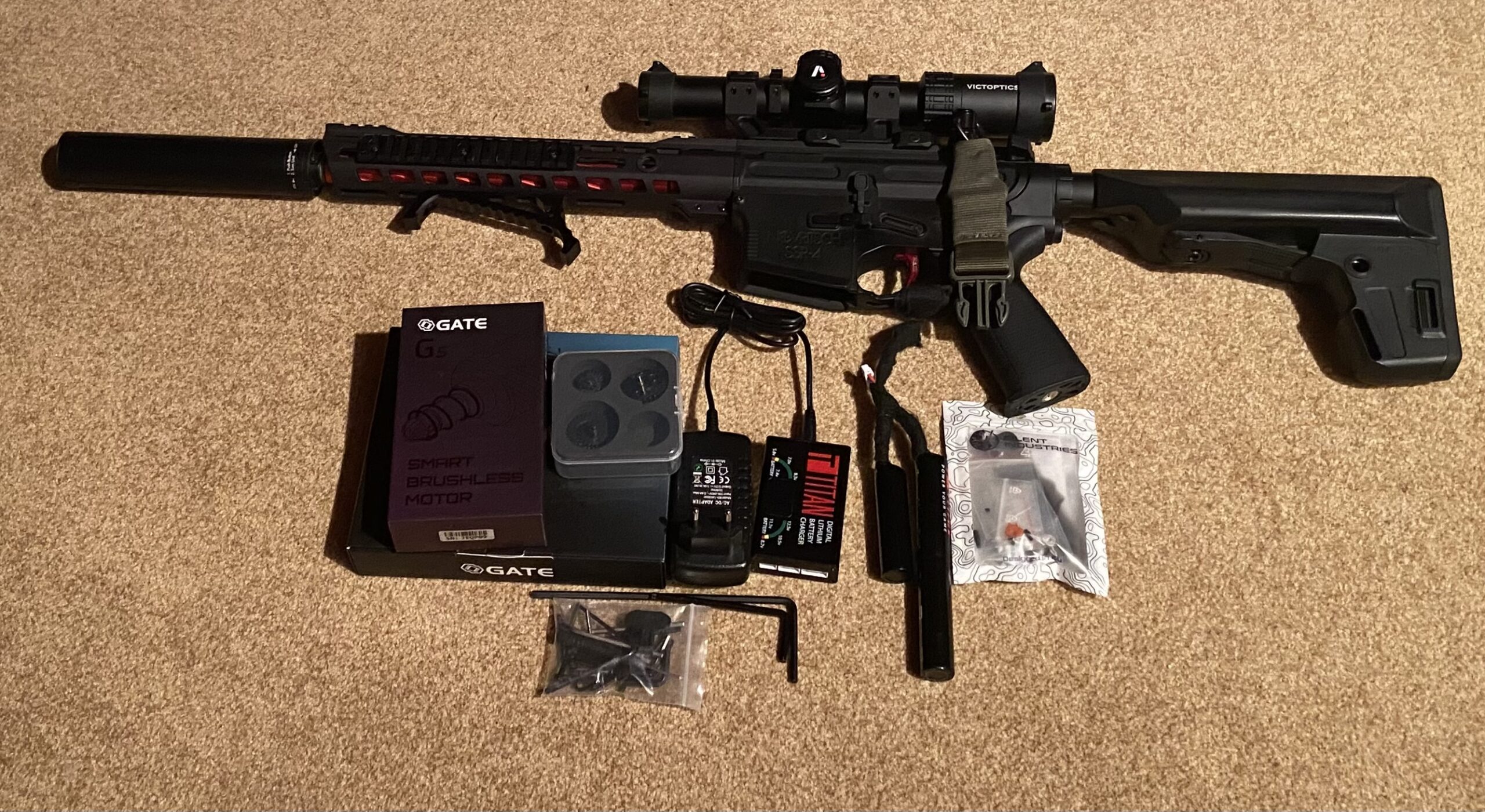 Novritsch M4 MK1 + MK 2 upgraded