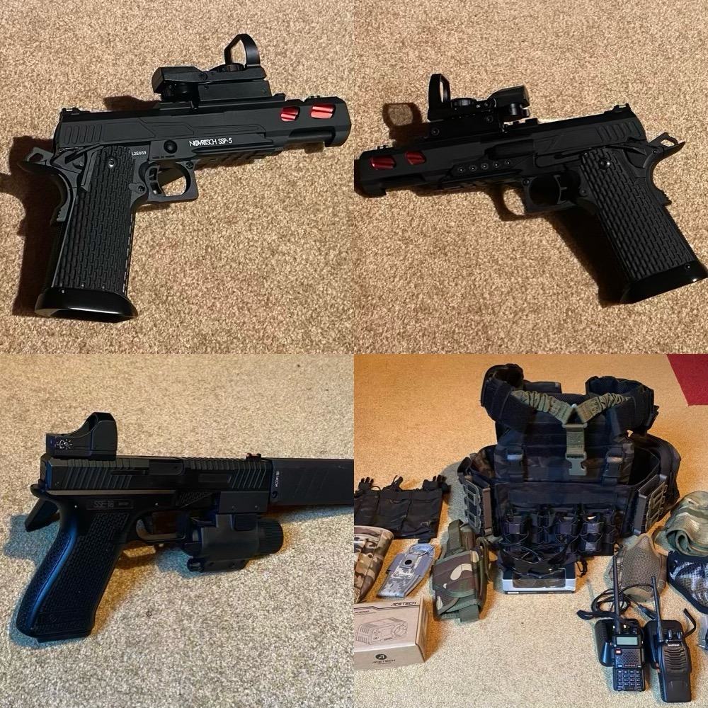Novritsch M4 MK1 + MK 2 upgraded