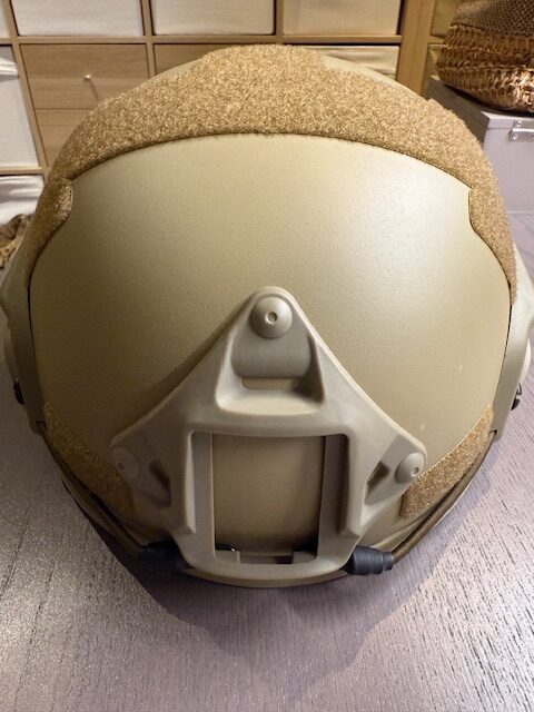 Mooie (bijna nieuw) helm met ExFog systeem voor Bril