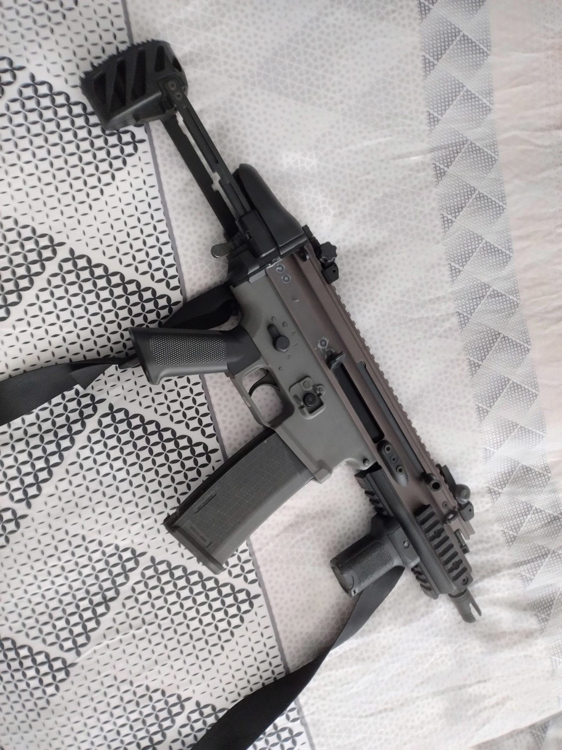 FN Herstal SCAR-SC BRSS AEG Recoil Bolt Urban Grey