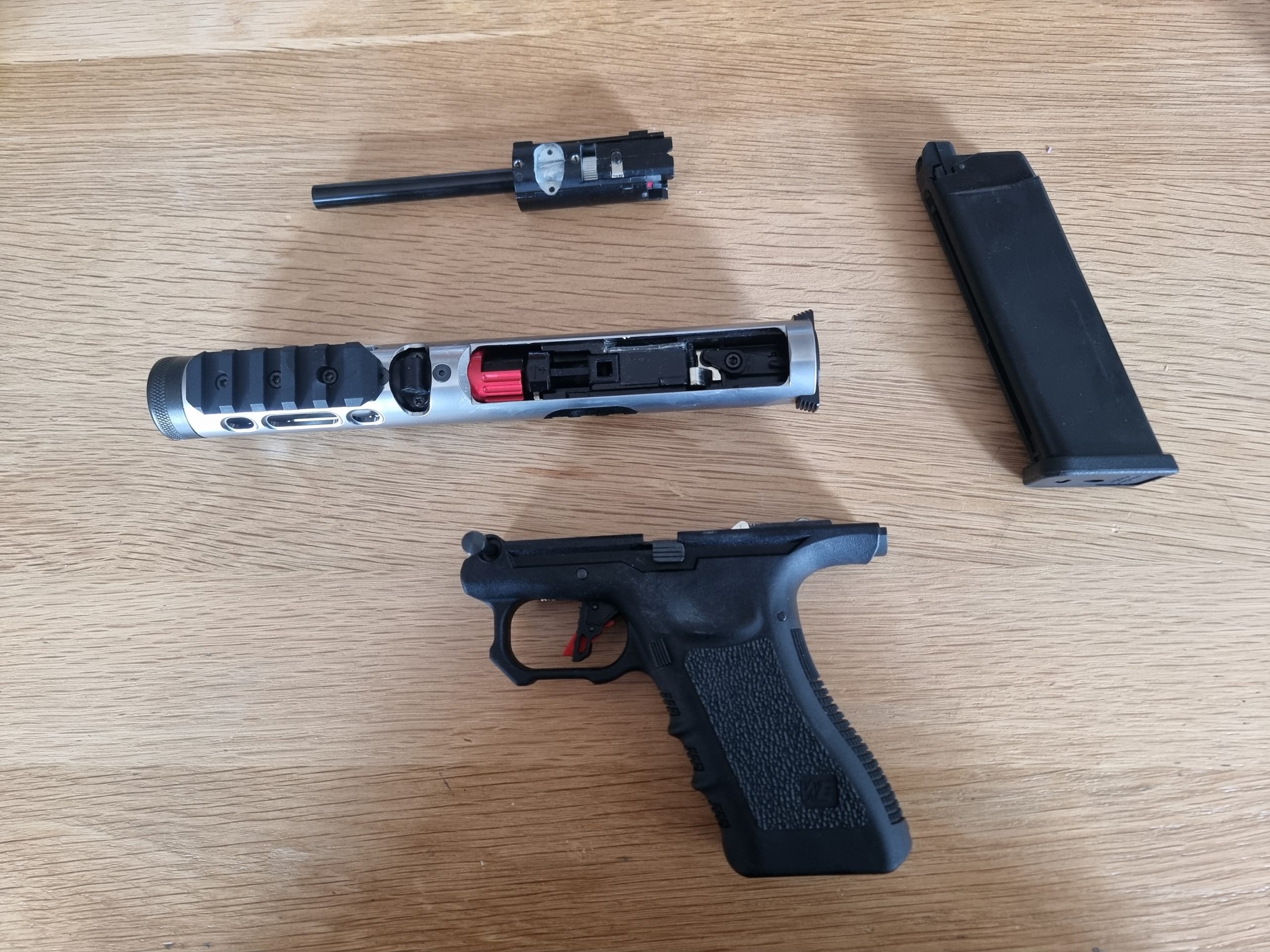 Te koop geupgrade WE Galaxy GBB