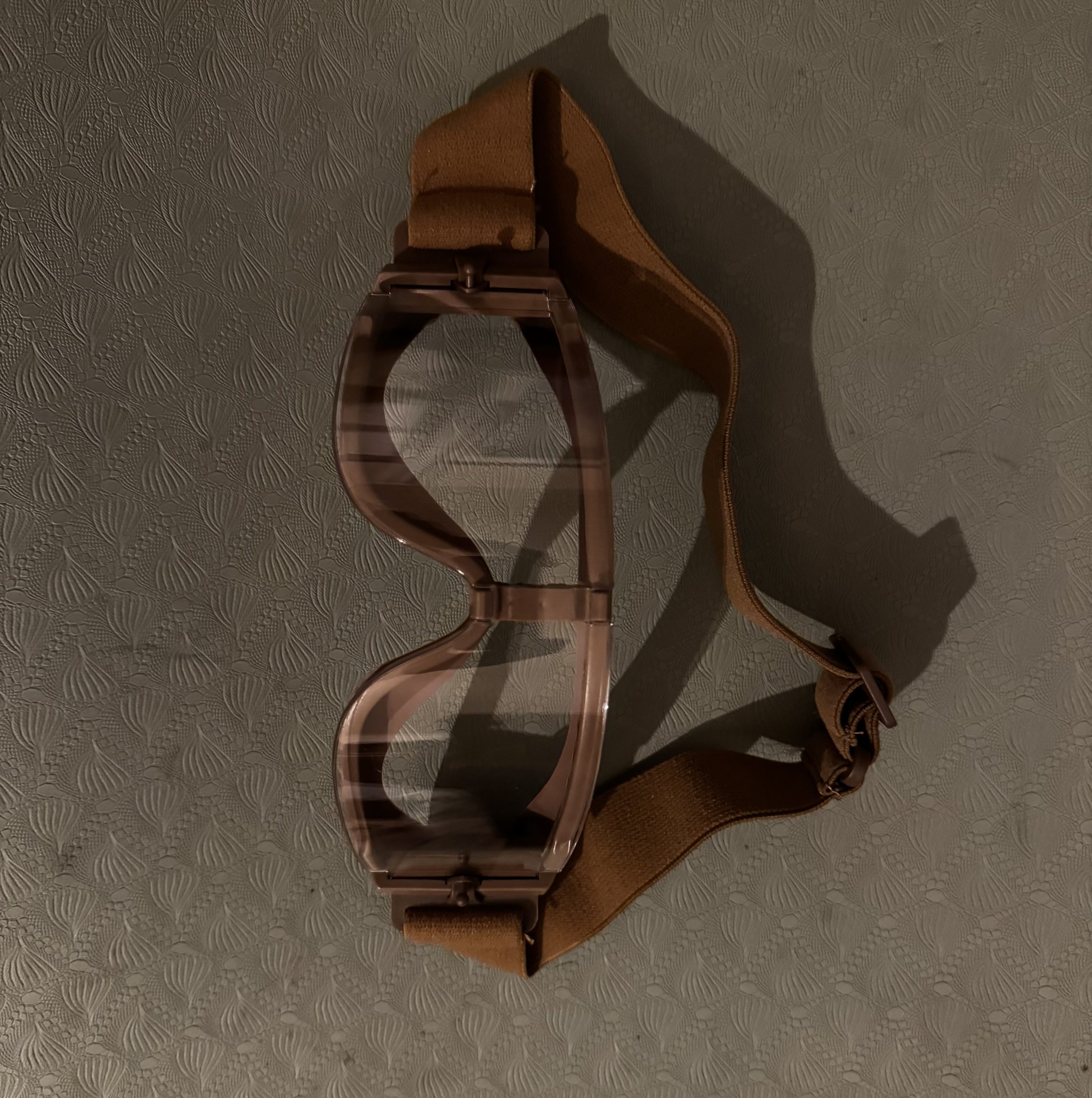 Nieuwe helm FMA od groen met bril