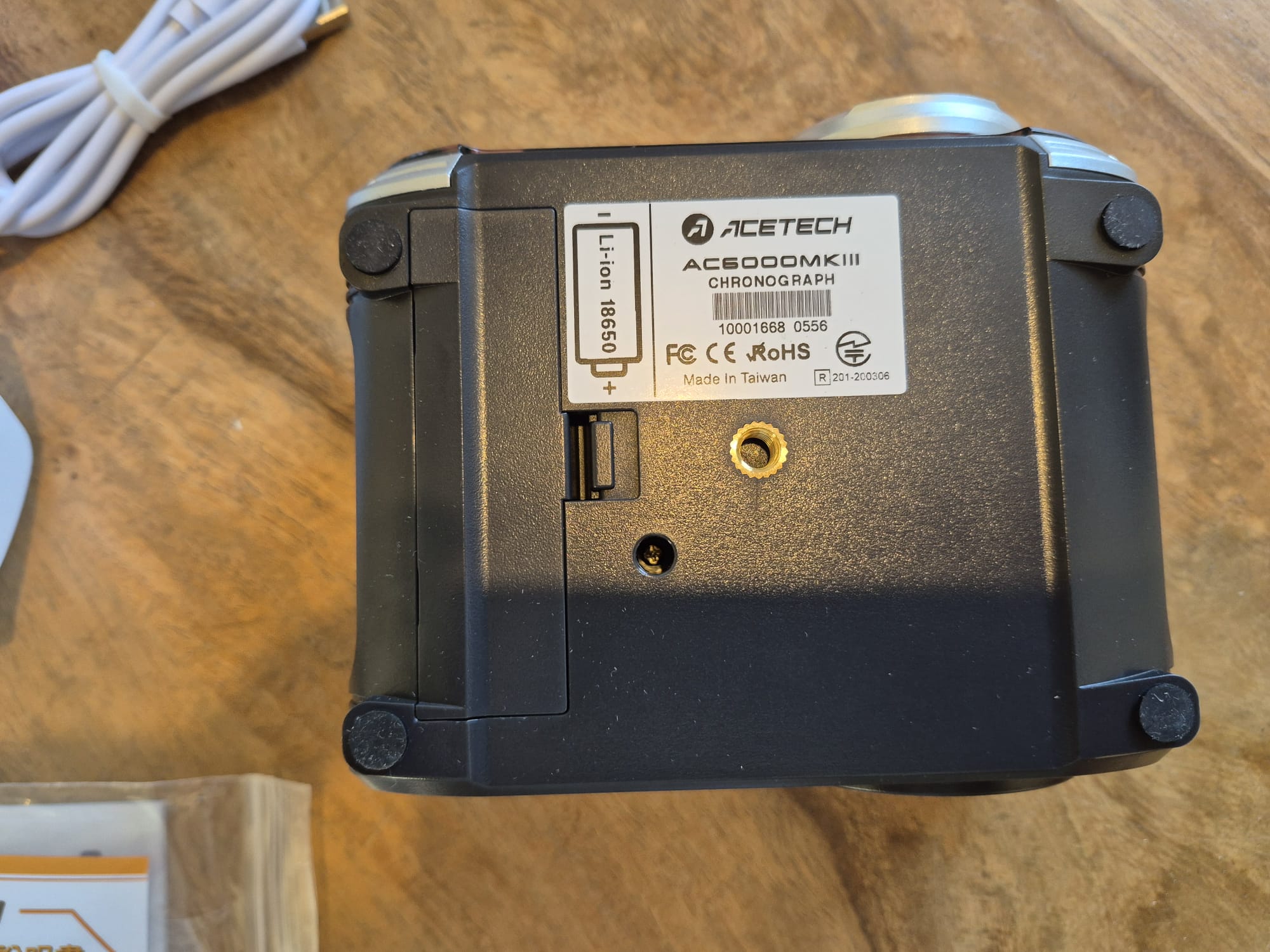 AC6000 mk3 Chronograph (nieuw)